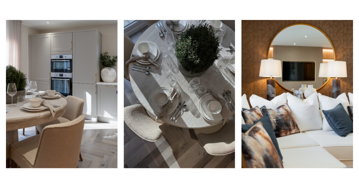 new build home detail shots